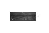 Toetsenbord - HP 230 Wireless Keyboard Black Nordic - Toetsenbord - Noords - Zwart - 3L1E7AA#UUW