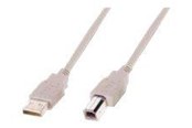 USB-kabel - DIGITUS ASSMANN - USB cable - USB Type B to USB - 3 m - AK-300102-030-E
