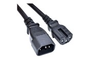 Voedingskabel (intern) - Akyga AK-UP-06 - power cable - IEC 60320 C14 to IEC 60320 C15 - 1.8 m - AK-UP-06