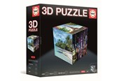 Puzzels - Educa 3D Puzzle Cube Travel - 80-20124