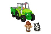 Speelgoed voor baby's - Fisher Price Little People Push & Play Tractor - 972-2555