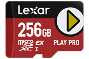 Geheugenkaart - Lexar microSD Express PLAY Pro - 90MB/s - 256GB - LMSXPS0256G-BNNNG