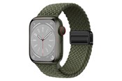 Smartwatch - Accessoires - Lippa Apple Watch Nylon Strap incl. Magnetic Clasp 38/40/41/42 mm - Green - LPAW139