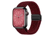 Smartwatch - Accessoires - Lippa Apple Watch Nylon Strap incl. Magnetic Clasp 38/40/41 mm - Red - LPAW141