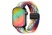 Smartwatch - Accessoires - Lippa Apple Watch Nylon Strap incl. Magnetic Clasp 42/44/45/46/49 mm Multicoloured - LPAW142