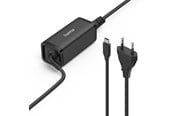 Voedingskabel (extern) - Hama Notebook Power Supply USB-C Gan 100-240V 5-20V/65W - 00200023