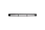 Kabels - diversen - Triax Patch Panel 19" 1U Keystone CAT6 UTP 24 Portar - 157082