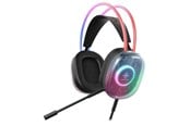 Headphones/Headsets - Deltaco DH230 Semi-Transparent Gaming Headset - GAM-186