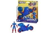 Speelgoedpop - Marvel Avengers Epic World of Action Captain America Shield-Shot Cycle 10 cm - G08895L0