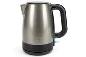 Waterkoker - Black & Decker Waterkoker Kettle 2200W 1.7L Brushed Stainless Steel - Pantone 10394/zwart - 2200 W - BXKE2201E