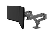 Monitorbevestiging - Ergotron LX Pro mounting kit - modular - for 2 LCD displays - side-by-side - dark grey - 45-686-293