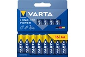 Batterij - VARTA Longlife Power AA - 16-Pack - 4906121716