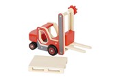 Speelgoedauto - Small Foot - Wooden Forklift with Pallet - 12636