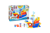 Speelgoedauto - Marvel Spidey and His Amazing Friends Water-Webs Bubble Pirate Ship - G06665L0