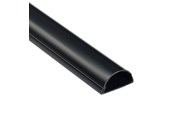 Kabelgoot, Kabelhoes & Kabelbinders - D-LINE Trunking Kit 50x25 1x 1.0m Black - 5025B-1M