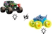 Speelgoedauto - Monster Jam 1:43 Glowing Light 2 Pack - 6071482
