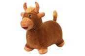 Speelgoed voor baby's - Krea Hop And Bounce Plush Jersey Cow - 36-2039