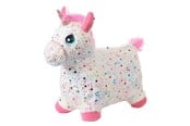 Bordspellen, Kaartspellen & Dobbelspellen - Krea Hop And Bounce Plush Unicorn - 36-2040