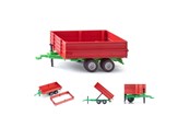 Speelgoedauto - SIKU Tandem Axle Trailer - 313-2881