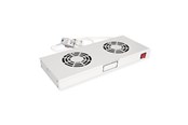 Rackkoffers - Roline - rack fan - 2 fans with thermostat - 26.21.0106