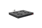 Rackkoffers - Roline - rack fan - 4 fans with thermostat - 1U - 26.21.0272