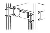 Rackkoffers - Roline - rack mounting kit - 2U - 19.40.2175