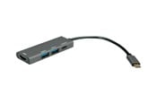 Docking station - Roline - docking station - USB-C 3.2 - HDMI - 12.02.1119
