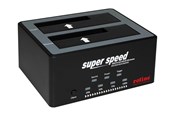 Harde schijf accessoires - Roline - HDD docking station - SATA 6Gb/s - USB 2.0 - 16.01.4122