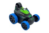 Op afstand bedienbaar - Gear2play - RC Stunt & Roll Remote Control Car Blue - TR41603
