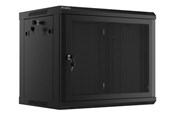 Rackkoffers - Lanberg WF01-6409-23B - 9U - Wall Mount Rack Cabinet - WF01-6409-23B