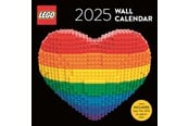 Hobby artikelen - Euromic LEGO®Wall Calendar 2025 - Rainbow Heart - 4013062-228792