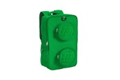 Hobby artikelen - Euromic LEGO® BRICK backpack green 40x25x15 cm 18L - 4011090-BP0960-500BI