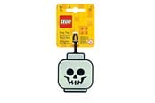 Hobby artikelen - Euromic LEGO® Bag Tag/Luggage tag Skeleton Face Glow in the Dark - 4006151-53648