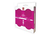 Hobby artikelen - Euromic LEGO® Locking Notebook w/Gel Pen (box)192p VIOLET - 4003064-53563