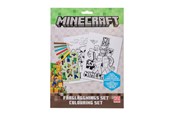 School accessoires - Euromic MINECRAFT Coloring set w/6 col. pencils sticker - 166506853