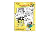 Schrijf- en tekengerei - Euromic PIPPI Coloring set w/6 col. pencils stickers - 163706853