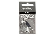 Schrijf- en tekenartikelen - Creativ Company - Brooch pin Silver plated 20mm 5 pcs. - 600770