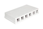 Accessoires - DeLOCK Keystone Surface Mounted Box - 6 Port - 86227