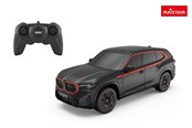 Op afstand bedienbaar - RASTAR R/C 1:24 BMW XM Black - 10240
