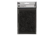 Schrijf- en tekenartikelen - Creativ Company - Patterned Cardboard Black 10 pcs. - 216912