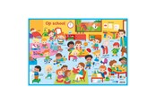 Leren en educatie - Deltas Educational coasters Preschool - At school (NL) - 0280404