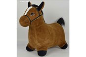 Doen-alsof spelen - Krea Hop And Bounce Plush Horse Brown - 36-2032