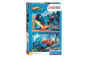 Puzzels - Clementoni Hot Wheels Super Colour Jigsaw Puzzle (2x20) - 24816