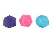 Kleine cadeautjes voor kinderen - Pocket Money Squeeze Sugar Glitter Diamond ball 6cm assorted - 621850
