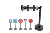 Kleine cadeautjes voor kinderen - Pocket Money Traffic light with L/S and traffic signs - 570471
