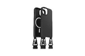 Mobiel - Covers & Cases - OtterBox React Necklace MagSafe (lanyard) Apple iPhone 15 Pro Max - black - ProPack - 77-93588
