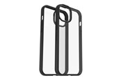 Mobiel - Covers & Cases - OtterBox React Apple iPhone 15 Plus/14 Plus Black Crystal - clear/black - ProPack - 77-92767