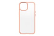 Mobiel - Covers & Cases - OtterBox React Apple iPhone 15 Peach Perfect - clear/peach - 77-92813