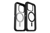 Mobiel - Covers & Cases - OtterBox Defender XT Clear Apple iPhone 15 Pro Max Dark Side - clear/black - ProPack - 77-93314