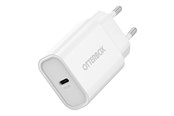 Mobiel - Adapters & Opladers - OtterBox Standard EU Wall Charger 20W - 1X USB-C 20W USB-PD White - ProPack - 78-81414
